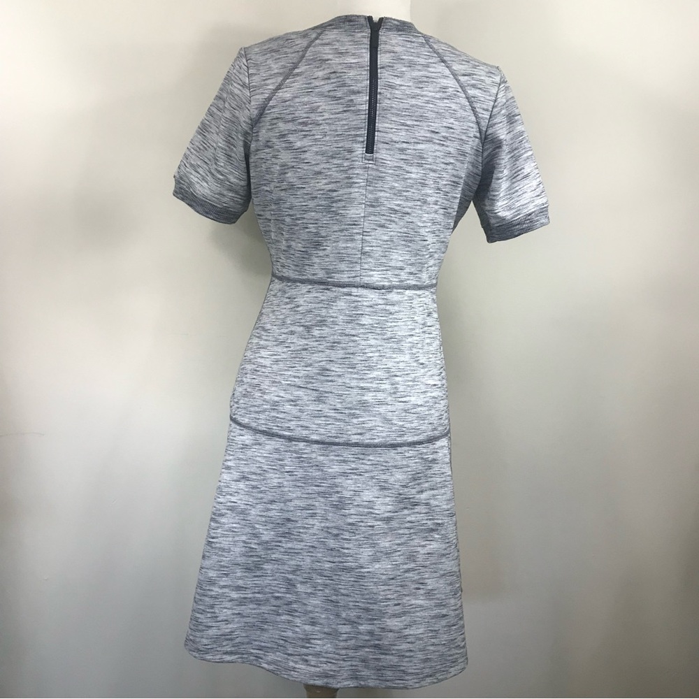 ATHLETA | En Route Ponte Heather Gray Casual A Line Dress - Picture 2 of 6
